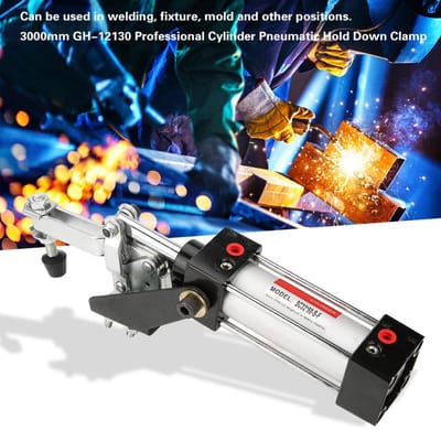 Pince pneumatique professionnelle à maintien cylindrique GH 12130 de 300 mm