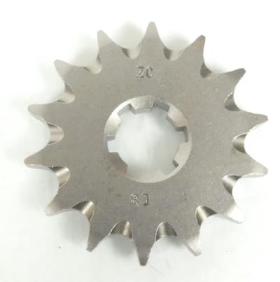 Pignon de sortie de boite Afam pour Moto Suzuki 80 RM 1996 à 2000 14 dents pas 428 / 28200+14 Neuf