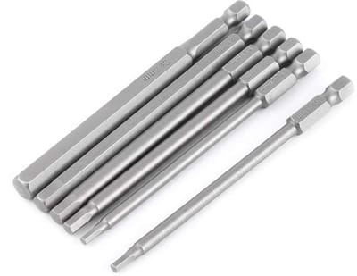 Store_9 - 6 Stuks Zeskant Torx Schroevendraaier Set - S2 Gelegeerd Staal - 100mm Lange Bits - Magnetisch - Hoogwaardige Schroevendraaiers - Geschik...
