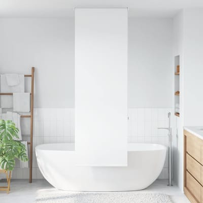 vidaXL - Doucherolgordijn - 80x240 - cm - stofbreedte - 76 - cm