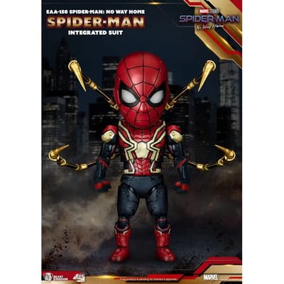 Beeldje Beast Kingdom Toys Spider-Man: No Way Home Egg Attack Spider-Man Integrated Suit
