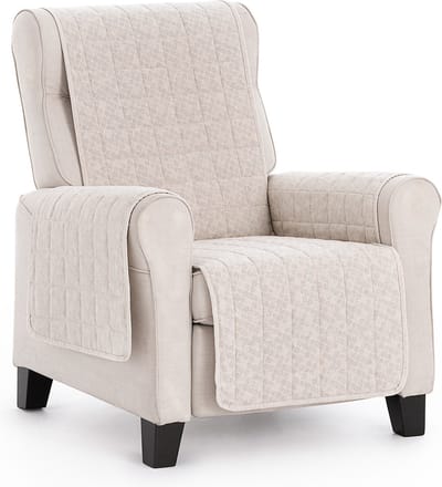 Belmarti Pure fauteuilbeschermer - 55 cm - Lichtgrijs
