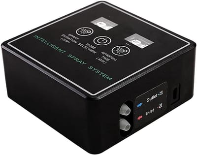 Intelligent Sprinklersysteem - Automatische Besproeiing - Planten Verzorgen - Zelfaanzuigende Waterpomp - 10 Meter Slang - Zwart