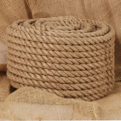 vidaXL - Touw - 25 - m - lang - 20 - mm - dik - jute