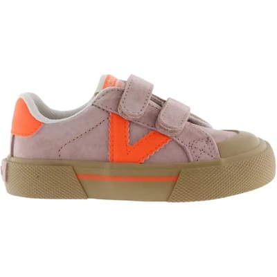 Contrastende suède schoenen voor baby Victoria Tribu Horma Ancha