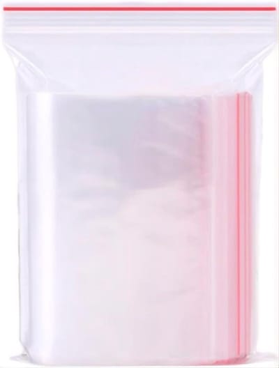 100 stuks transparante sealzakken, voedsel sealzakken, plastic zakken, sealzakken, hersluitbare opbergzakken, onderdelenzakken, artikelopbergzakken（7*10cm)
