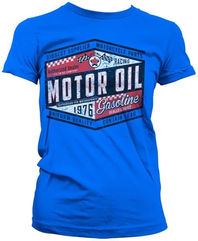 Hybris Damen Motor Oil 1976 Girly T-shirt SH-5-15756-H57-10