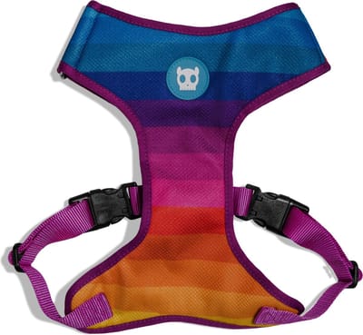 Zee.Dog Harnas Mesh Prisma Multi-Color - Hondentuig - 27-32/41-51 Cm