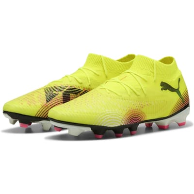Puma Future 8 Pro voetbalschoenen voor heren, voor kunstgras (Geel/zwart)
