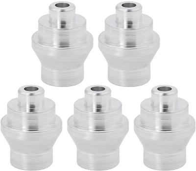 Dailygoods- Remhulzen Aluminiumlegering - 5 Stuks - 7mm Binnendiameter - Geschikt voor Opvouwbare Fiets/Racefiets - Duurzaam - Eenvoudige Installatie - Kabelstopper