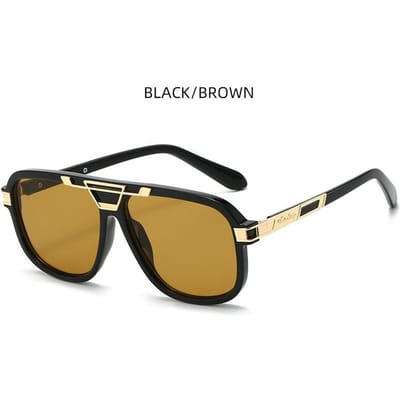 Nieuwste Gepersonaliseerde Duurzame Metalen Metalen Zonnebril Bril Trendy Dames Zonnebril Dames UV Zonnebril M6215