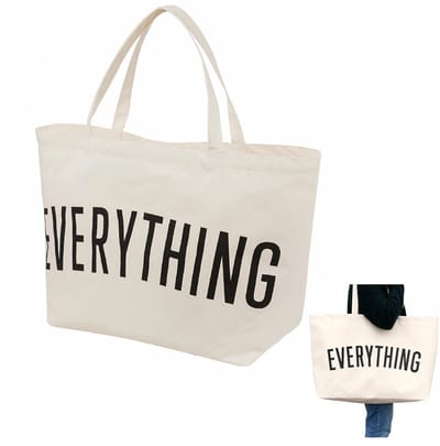 Dailygoods- Strandtas met rits - Shopper dames - Waterdichte strandtas - Grote tas voor strand - Reis- en sporttas - Lichtgewicht en ruim