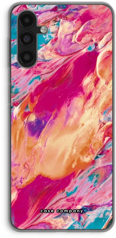 Case Company® - Hoesje geschikt voor Samsung Galaxy A13 5G hoesje - Pastel Echoes - Soft Cover Telefoonhoesje - Bescherming aan alle Kanten en Schermrand