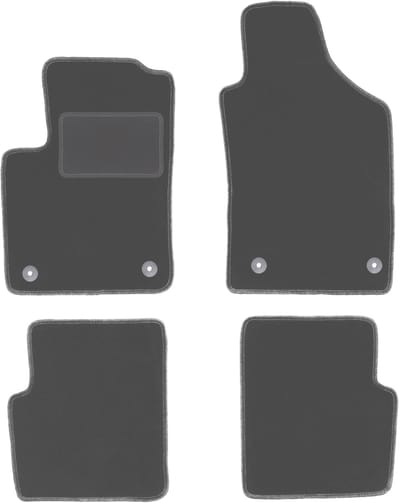 Grafiet automatten voor: Fiat 500 FL hatchback (2013-2019)