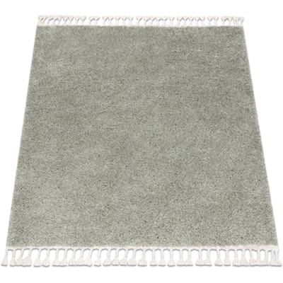 Kleden Rugsx Tapijt BERBER vierkant 9000 groen rand, Barber, 120x120 cm
