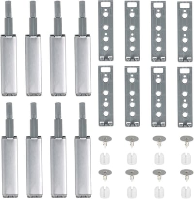 8x Push-to-Open Keukenkast Sluitingen met Magneet voor Dru openen/sluiten