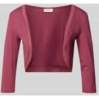 Bolero van viscosemix met 3/4-mouw