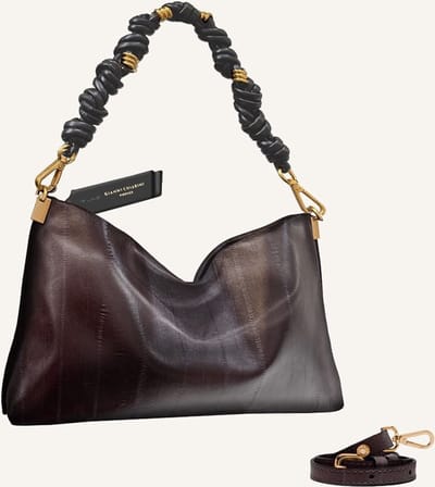 Gianni Chiarini Fanny / Bs 12644 Schoudertassen Dames - Bordeaux - Maat ONESIZE