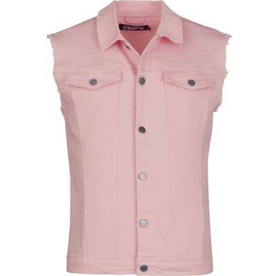 EMP - Fun - Fun Bodywarmer - Sleeveless Jacket - S tot XL - voor Mannen - lichtroze