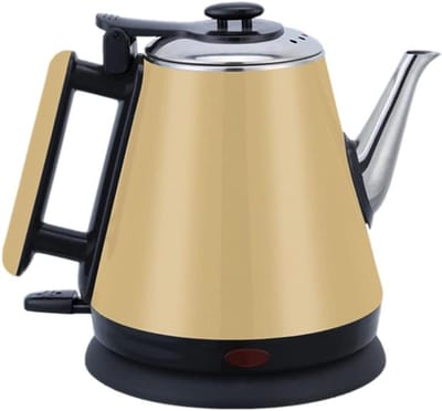 Snelkook Waterkoker - Elektrische Ketel - Warme Dranken Maken - Dubbele Isolatie - 1.2 Liter - Goud