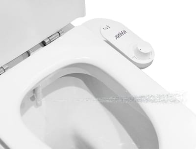 Bidet WC met Jet Koud Water - Slanglengte 80 cm - Douche WC Adapter - Water Jet Sproeier - Niet-elektrisch - Instelbare Druk - Wit