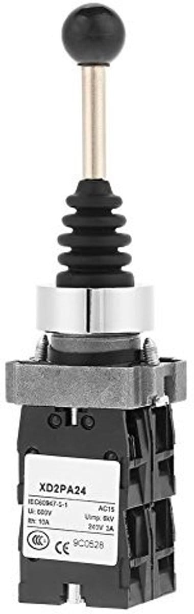 Allecto - Joystick Switch - Vervangingsschakelaar - Shock Resistant - Zwart - 4-positie joystick - Ideaal voor elektronica-projecten - Voor hobbyisten