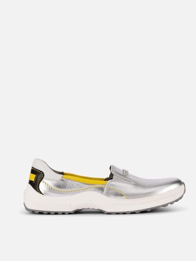 ZOO Adventure - Kate - Dames - Mocassins – Zilver - Maat 41