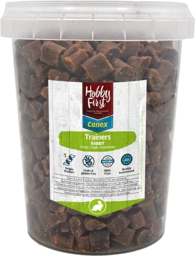 HobbyFirst Canex 100% Pure Trainers Konijn - 250 gr