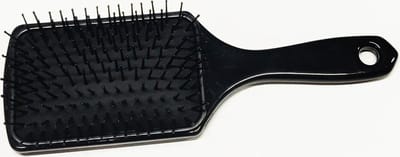 Rojafit Megabrush -Professionele Pneumatische Haarborstel- XXL- Rechthoek- 24,5 cm x 8 cm - Zwart