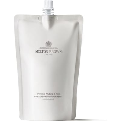 MOLTON BROWN - Delicious Rhubarb & Rose Handzeep Refill - 400 ml - Handzeep