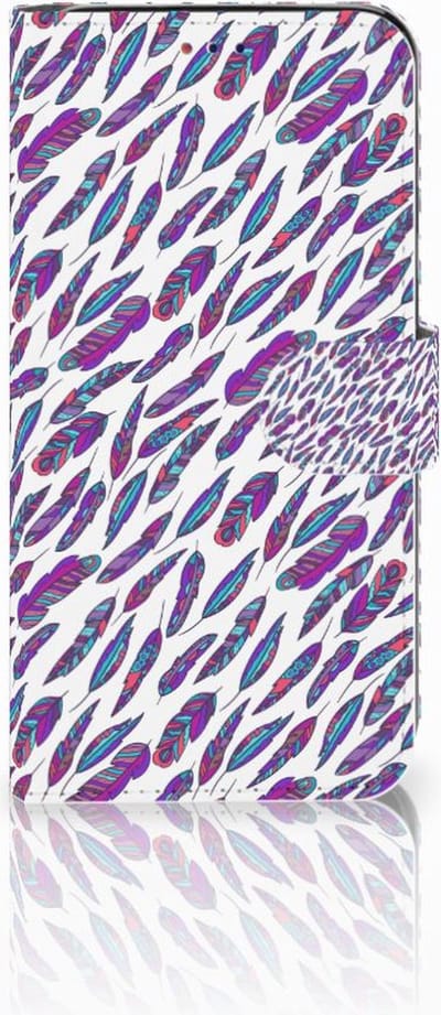 Samsung Galaxy A10 Telefoon Hoesje Feathers Color