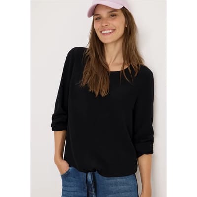 Blouse met trekkoord