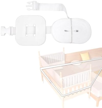 Bevestigingsriem voor Kinderbed - Veilig en Duurzaam, 6 Meter Wit