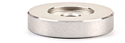 Dailygoods - 45 RPM Record Adapter van Aluminium voor Draaitafels