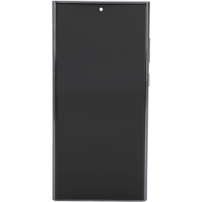 Schermvervanging voor Galaxy S22 Ultra 4G 5G Euro US Versie Ultradun Frame TFT Display Touch gray