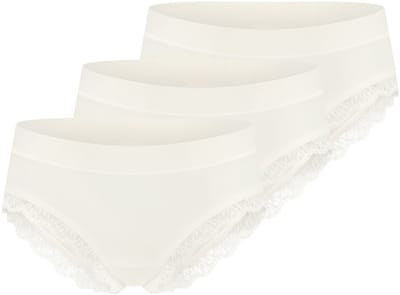 Schiesser Dames brazil slip 3 pack Unique Cotton