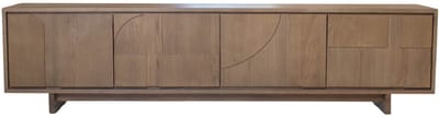 DÉJA Living Tv-meubel Otin - Bruin Hout - 200x40x50cm