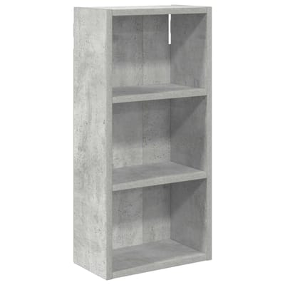 vidaXL - Badkamer - wandkast - Beton - Grijs - 30 - x - 16 - x - 62,5 - cm