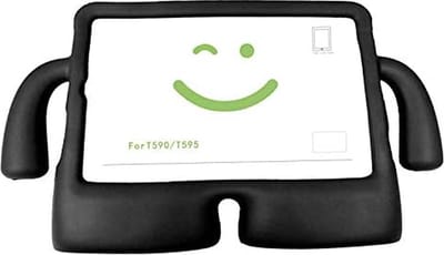 Samsung Galaxy Tab A 10.1 inch 2019 SM-T510 SM-T515 Kids Proof Cover Kinderhoes Hoes voor Kinderen - zwart
