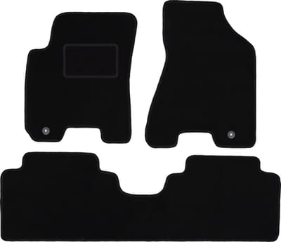 Zwarte veloursmatten voor: Hyundai Tucson I SUV (2004-2010)