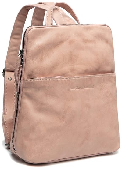 The Chesterfield Brand Leren Vrije tijd rugzak Rugzak Bern Backpack Vintage Rose Zalmroze