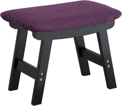 Voetenbankje en Ottoman voor Onder Bureau - Compact Zitje voor Woonkamer en Slaapkamer