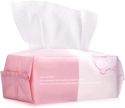 Verwijderbare Gezichtsdoekjes voor Huidverzorging en Make-up Verwijdering - 120 Stuks