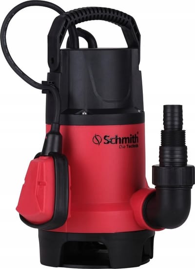 Dompelpomp - Afvoerpomp Vuilwater - Water Verpompen - Grote Deeltjes Aan - 8000 L/U - Rood