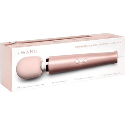 Le Wand Powerful Plug-In Vibrerende Massage Vibrator Roze