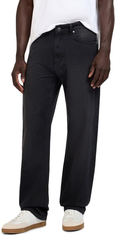 WOTEGA Heren Jeans AiryCut – Wide Leg – Denim – Zwart – 5-pocket