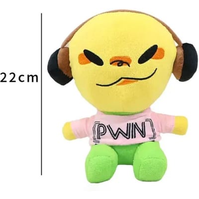 22cm Anime Andrew Pluche Speelgoed Prachtig Anime-Gerelateerde Figuur Slaapmaatje Pluche Karakter Rol Vakantiecadeau Voor Vriend
