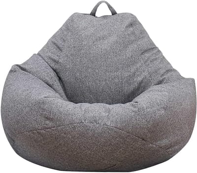 Zitzak zonder vulling en comfortabele bekleding in peervorm voor volwassenen en kinderen - XL