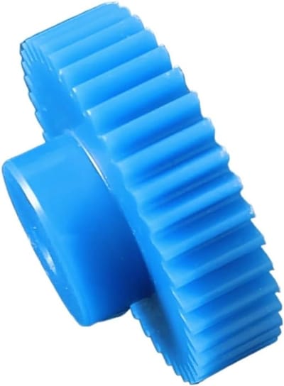 Kunststof Tandwiel - Rechte Tanden Tandwiel - Krachtoverbrenging Optimaliseren - Blauw Nylon Materiaal - 8 mm Boring - Blauw