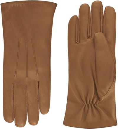 Laimböck Radcliffe - Leren heren handschoenen heren Kleur: Camel, Maat: 10